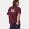 SANTA CRUZ T-SHIRT LIVING MIXTAPE DARK CHERRY