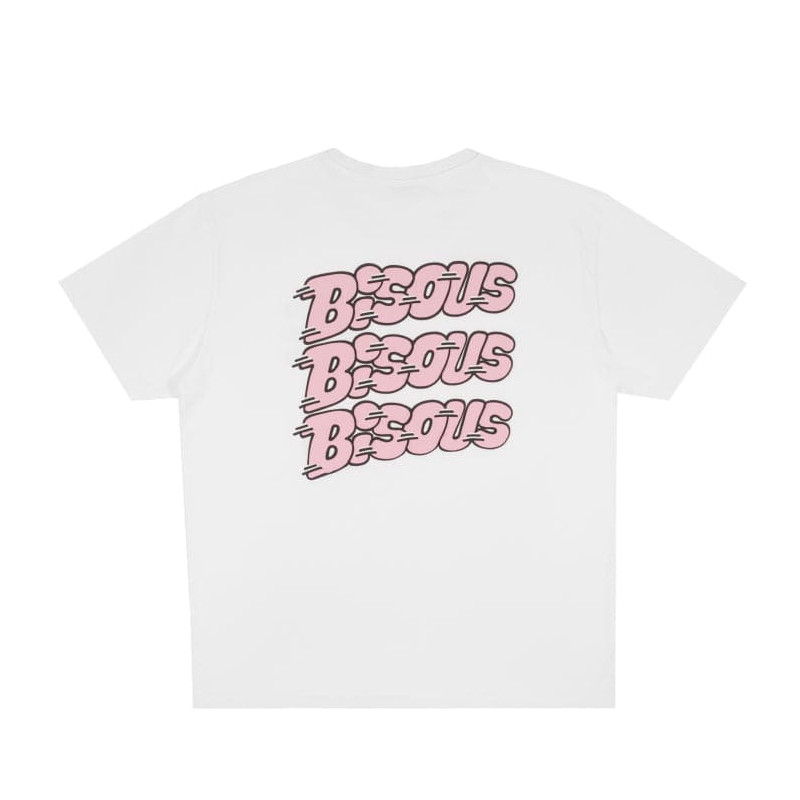T-shirt Pablo White – Bisous Skateboards | Tee Skate Streetwear