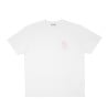 Bisous Skateboards Cigarette Tee White Pink – T-Shirt Skate Homme/Femme 100% Coton