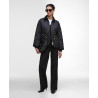 BARBOUR FITTED BEADNELL QUILTED JACKET BLACK