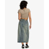 RVCA W'MIDI DENIM SKIRT