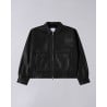 EDWIN DOGMA JACKET BLACK LEATHER