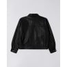 EDWIN DOGMA JACKET BLACK LEATHER
