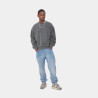 CARHARTT NEWEL PANT BLUE LIGHT USED WASH
