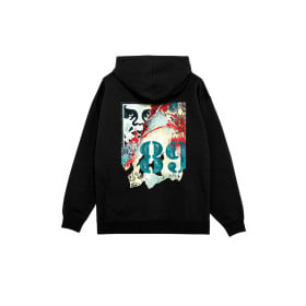 OBEY LISBON ICON HOOD BLACK