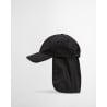 BARBOUR X KAPTAIN SUNSHINE CAP BLACK