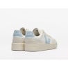 VEJA V-90 LEATHER WHITE STEEL