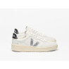 VEJA V-90 LEATHER WHITE SILVER BLACK