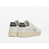 VEJA V-90 LEATHER WHITE SILVER BLACK