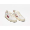 VEJA V-90 LEATHER WHITE MARSALA