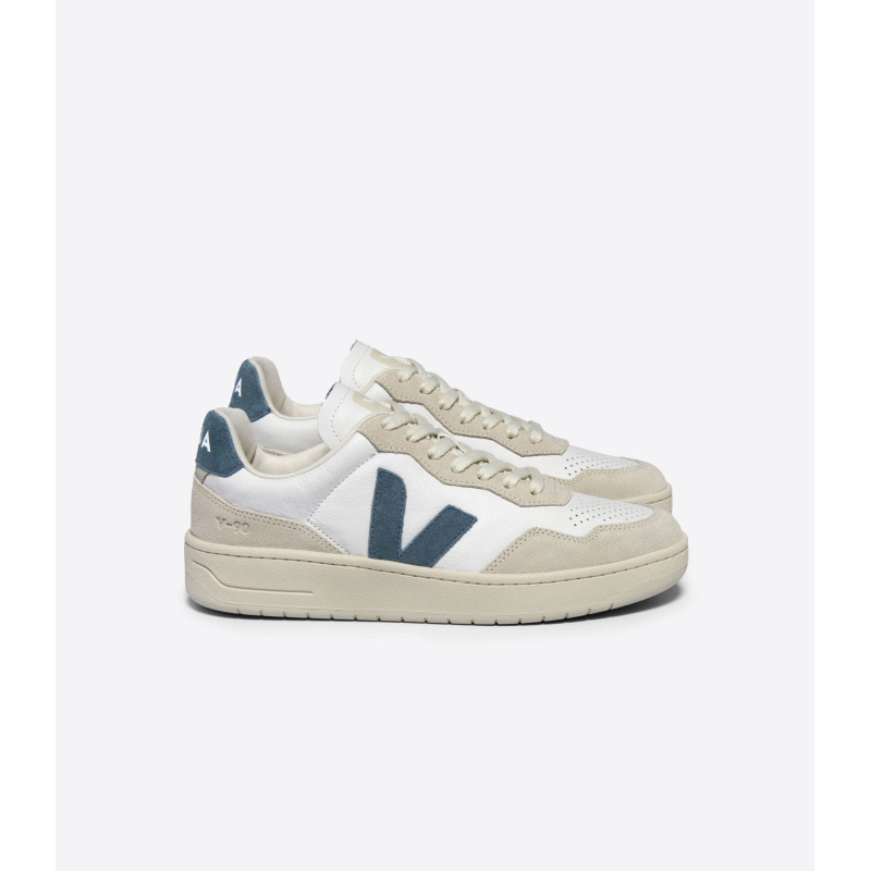 VEJA V-90 LEATHER EXTRA WHITE CALIFORNIA