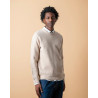 NITTO KNITWEAR YOURI COL ROND NATUREL