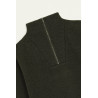 NITTO KNITWEAR YOURI CAMIONNEUR KAKI