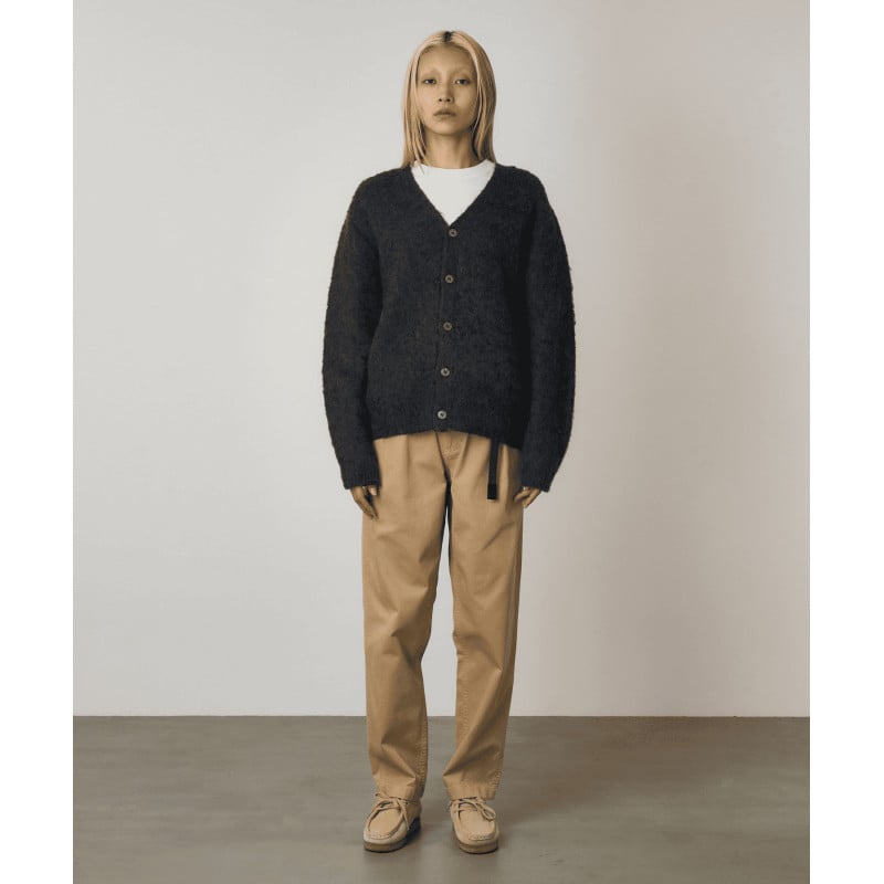 GRAMICCI MOHAIR CARDIGAN CHARCOAL