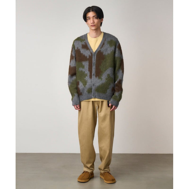 GRAMICCI MOHAIR CARDIGAN JUNGLE DIGI CAMO