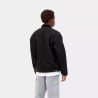 CARHARTT OG DETROIT JACKET BLACK BLACK STONE CANVAS