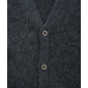 GRAMICCI MOHAIR CARDIGAN CHARCOAL