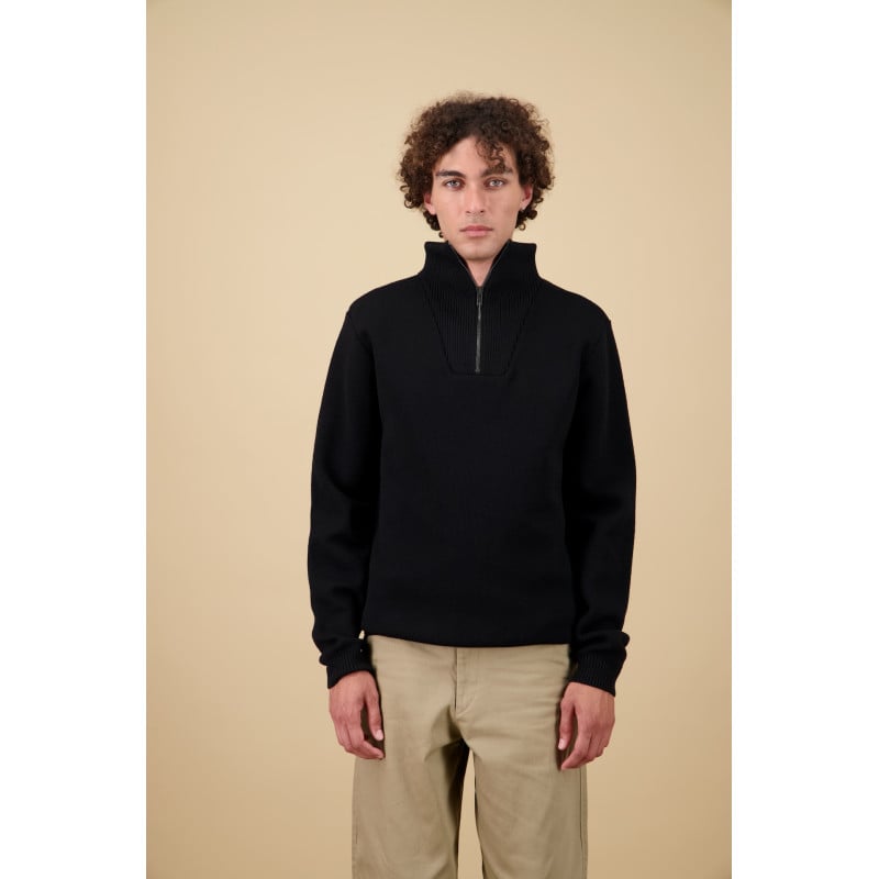 NITTO KNITWEAR YOURI CAMIONNEUR NOIR