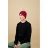 NITTO KNITWEAR ARA BONNET ROUGE