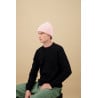 NITTO KNITWEAR ARA BONNET ROSE PÂLE