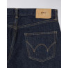 EDWIN REGULAR TAPERED KURABO RECYCLE DENIM RED SELVAGE BLUE RINSED