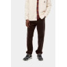 CARHARTT NEWEL PANT CORD TOBACCO RINSED