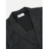 UNIVERSAL WORKS TWO BUTTON JACKET ANDERS UPCYCLED WOOL GREY