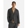 UNIVERSAL WORKS TWO BUTTON JACKET ANDERS UPCYCLED WOOL GREY