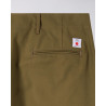 EDWIN WIDE TROUSERS COMPACT YARN LEFT HAND TWILL OLIVE