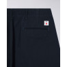 EDWIN WIDE TROUSERS COMPACT YARN LEFT HAND TWILL NAVY