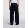 EDWIN WIDE TROUSERS COMPACT YARN LEFT HAND TWILL NAVY