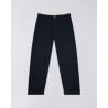 EDWIN WIDE TROUSERS COMPACT YARN LEFT HAND TWILL NAVY