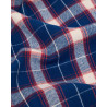 EDWIN WORK SHIRT NAVY RED