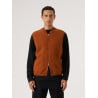 UNIVERSAL WORKS ZIP WAISTCOAT RUST