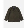Veste Universal Works Three Button Olive – Blazer Homme Lucca Suiting Style Décontracté Chic