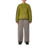 OBEY W' AURA CREW SWEATER LIME