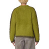 OBEY W' AURA CREW SWEATER LIME