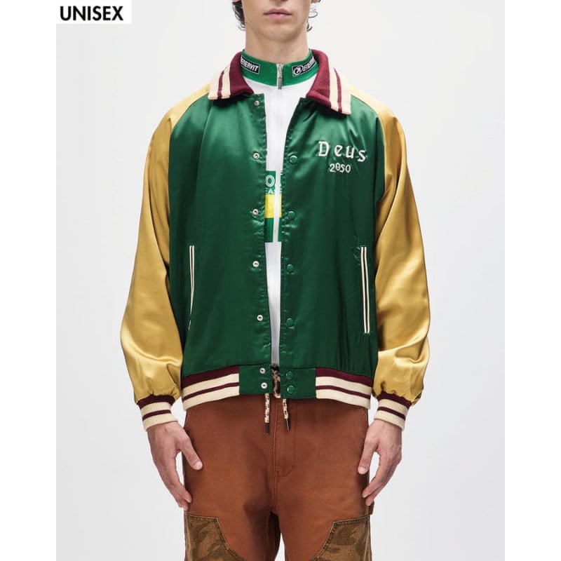 Veste Deus Ex Machina Off Beat Trophy Green – Veste Homme Urbaine et Légère