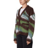 OBEY W' DELIRIUM CARDIGAN BROWN MULTI