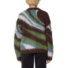 OBEY W' DELIRIUM CARDIGAN BROWN MULTI