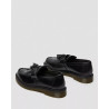 Dr. Martens Adrian Black Polished Smooth – Mocassins en Cuir Noir