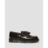 Dr. Martens Adrian Black Polished Smooth – Mocassins en Cuir Noir