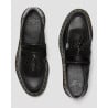Dr. Martens Adrian Black Polished Smooth – Mocassins en Cuir Noir