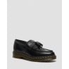 Dr. Martens Adrian Black Polished Smooth – Mocassins en Cuir Noir