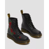 DR MARTENS 1460 VONDA BLACK RED SOFTY