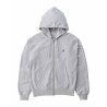 Sweatshirt Gramicci One Point Zip Heather Grey – Sweat Zippé Coton Homme