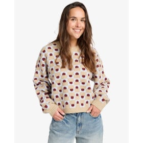 RVCA PREP SWEATER SKY BLUE W'