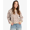Pull RVCA Prep Sweater Sky Blue Femme – Maille Légère