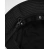Barbour x Kaptain Sunshine Bucket Hat Noir – Bob Homme en Coton Ciré avec Cape Amovible