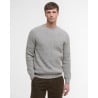 Pull Barbour Horseford Crewneck Stone – Laine Mérinos Homme Confort & Élégance